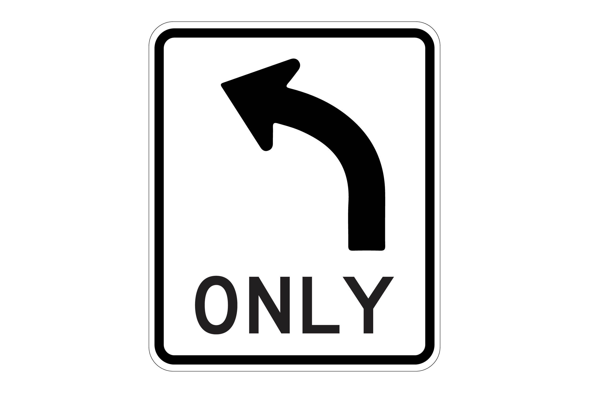 Left Turn Only
